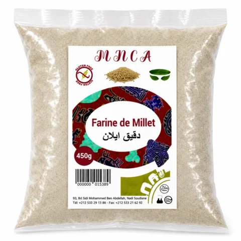 mnca farine de millet 450g