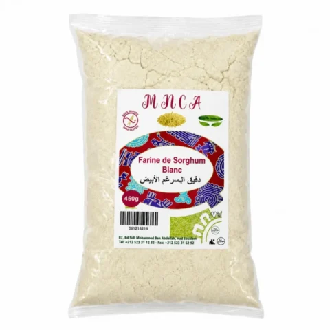 MNCA Farine de Sorghum Blanc 450g