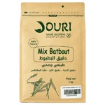 Jouri Mix Batbout Sans Gluten 1Kg, farine naturelle pour préparer du batbout marocain maison sans gluten.