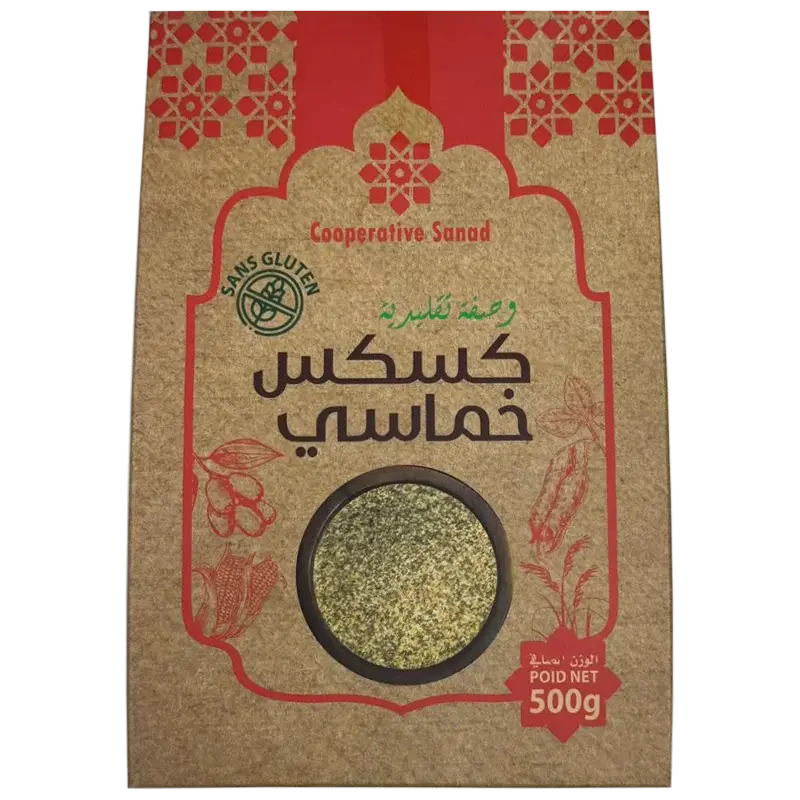 Cooperative Sanad Couscous 5 Blé 500g