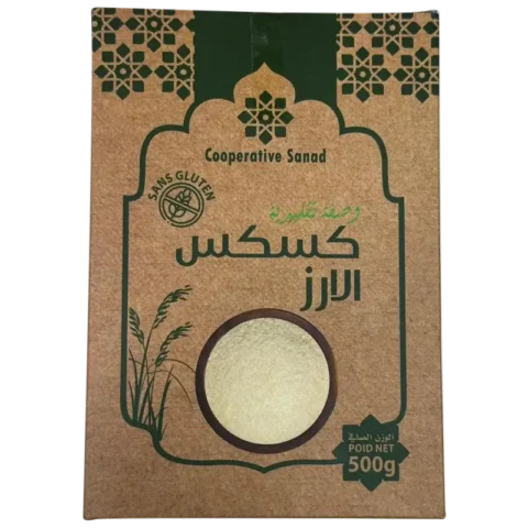 Cooperative Sanad Couscous de Riz 500g
