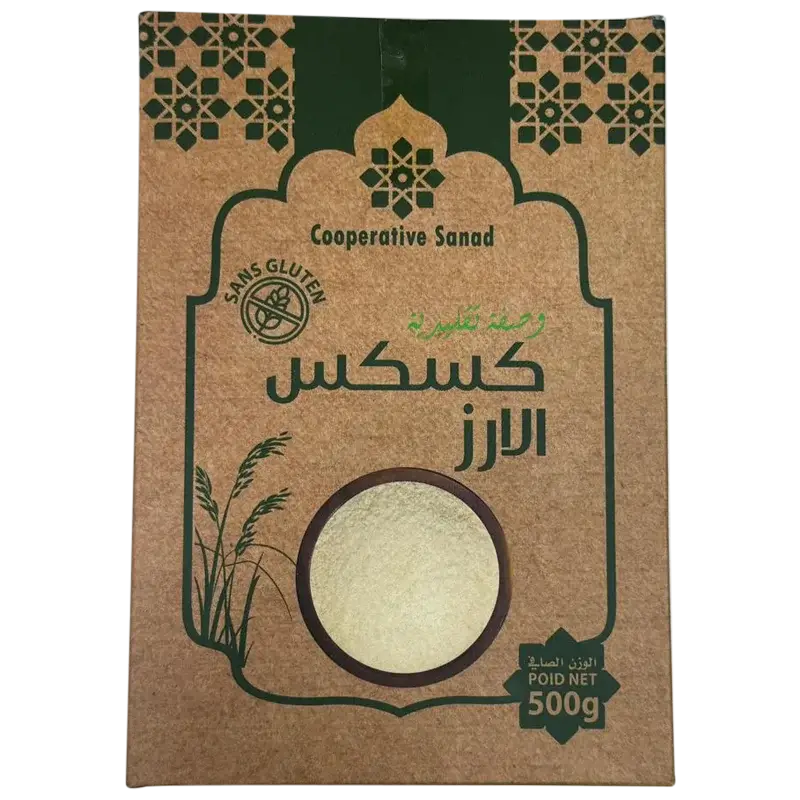 Cooperative Sanad Couscous de Riz 500g