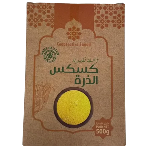Cooperative Sanad Couscous de Mais 500g