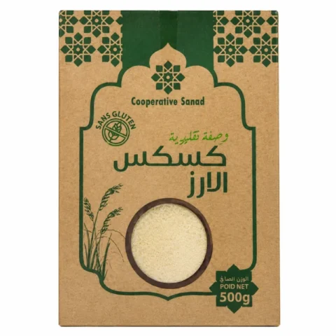 Cooperative Sanad Couscous de Riz 500g