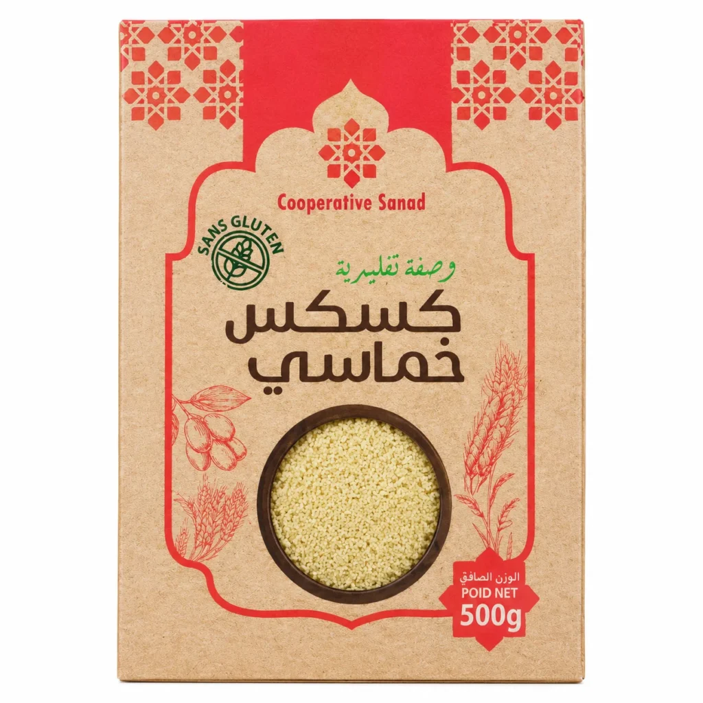 Cooperative Sanad Couscous 5 500g