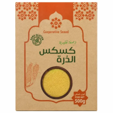 Cooperative Sanad Couscous de Mais 500g