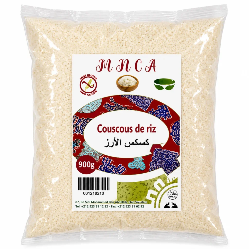mnca couscous de riz 900g