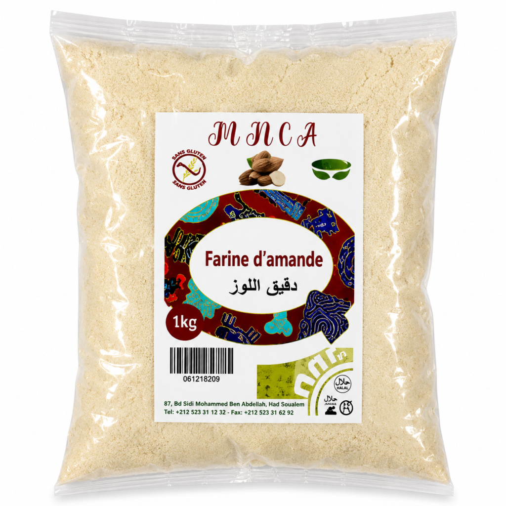 mnca farine d'amande 1kg