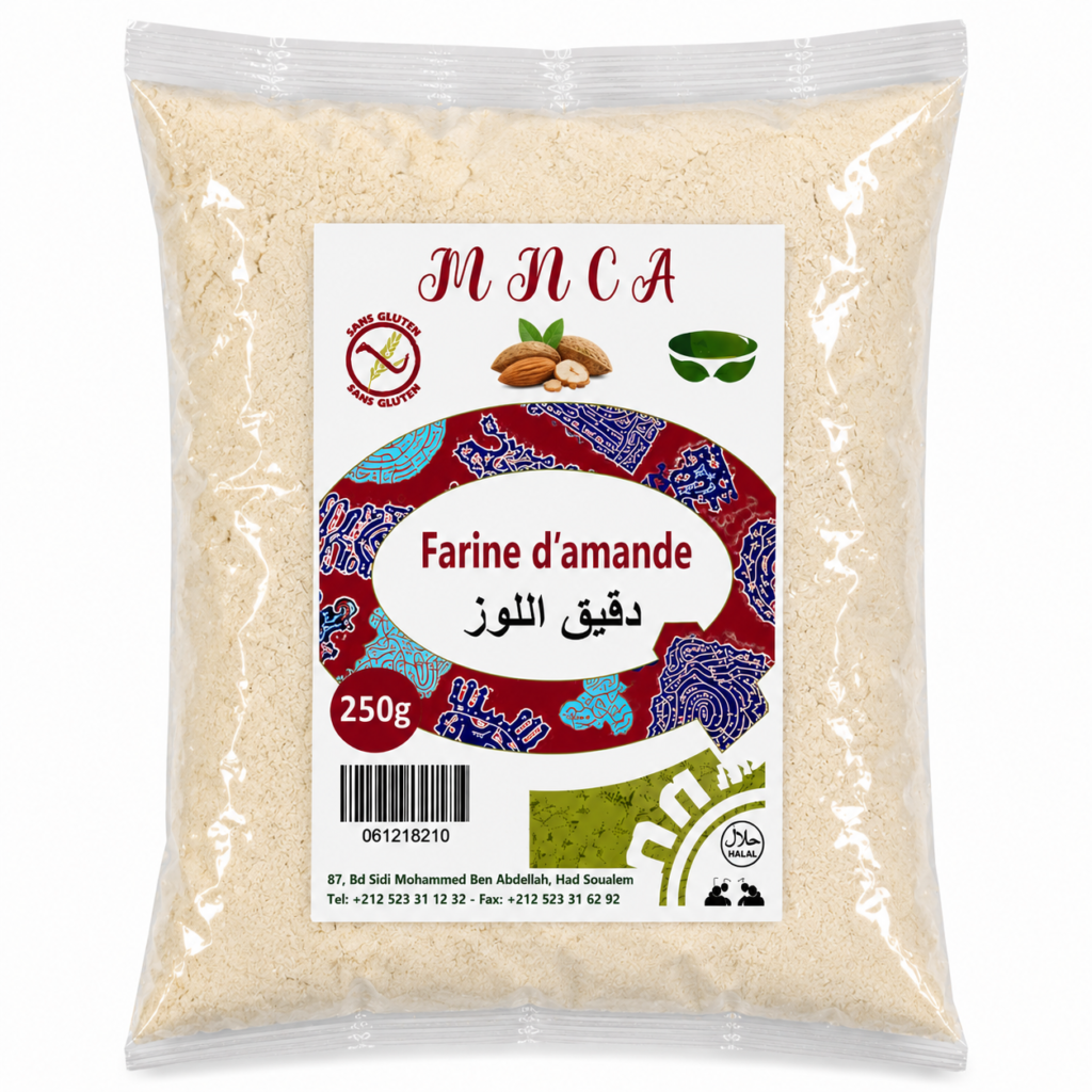 mnca farine d'amande 250g