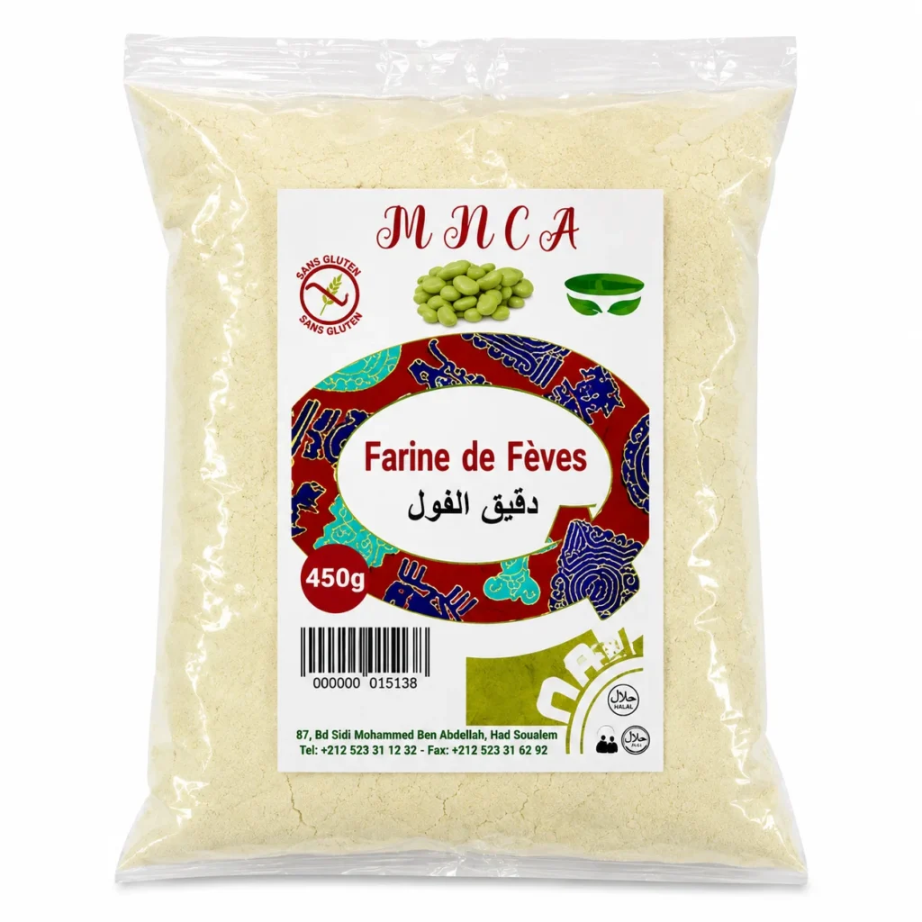 mnca farine de fèves 450g