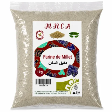 mnca farine de millet 1kg