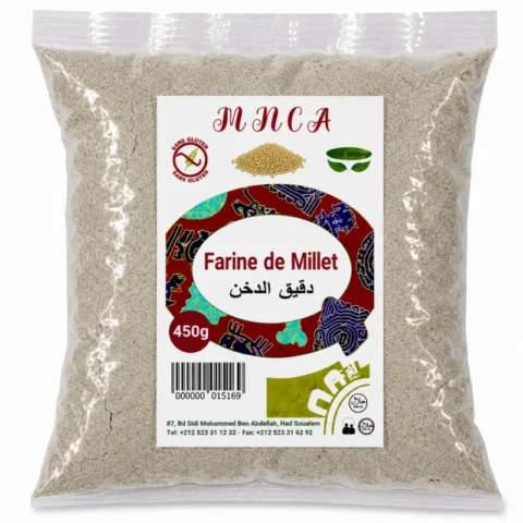 mnca farine de millet 450g
