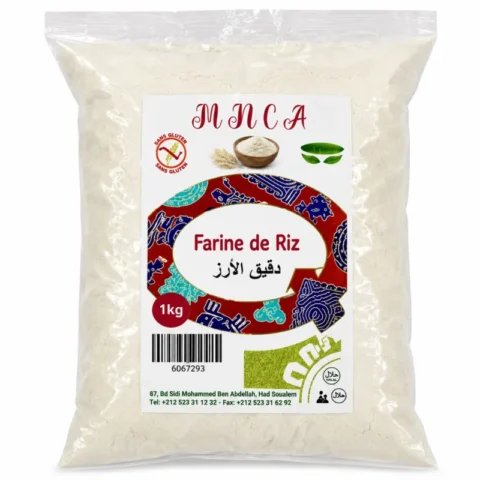 mnca farine de riz 1kg