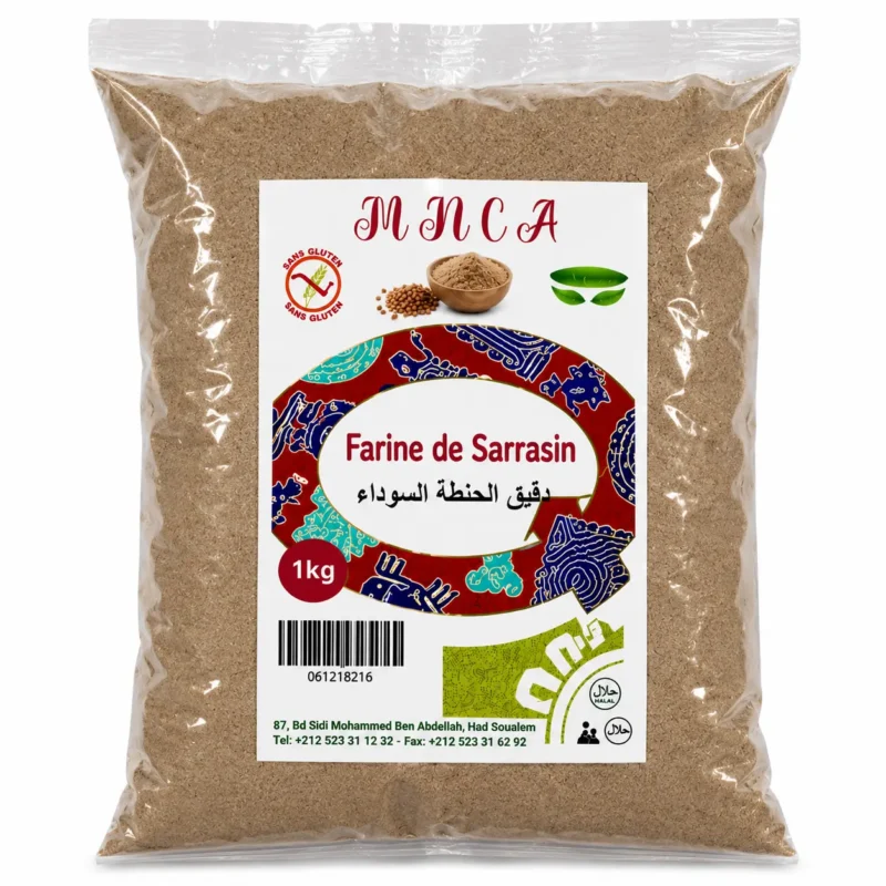 mnca farine de sarrasin 1kg mnca farine de sarassin 1kg