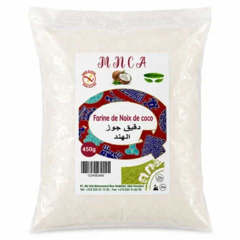 mnca farine noix de coco 450g