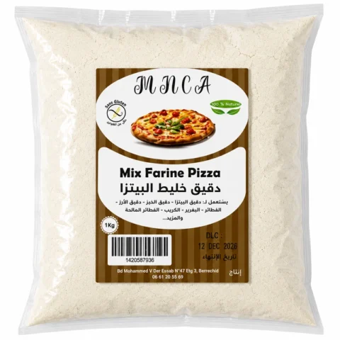 mica mix farine pizza 1kg