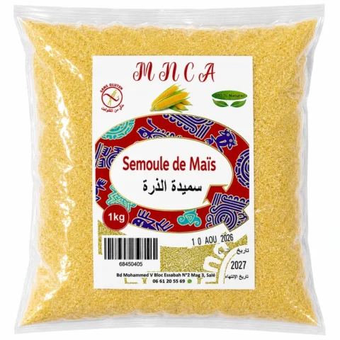 mnca semoule de maïs 1kg