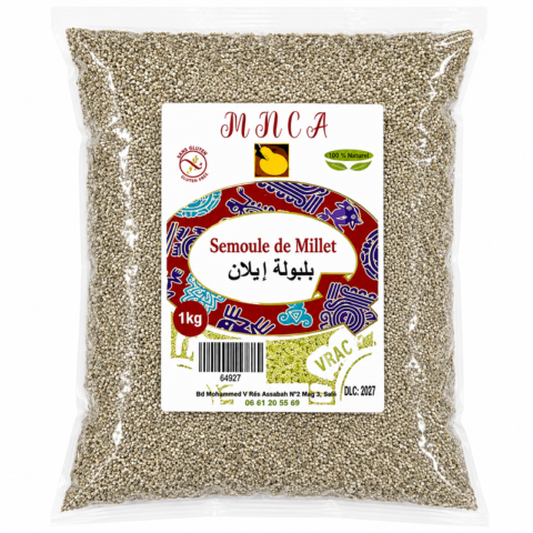 mnca semoule de millet 1kg
