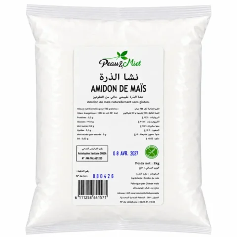 peau et miel amidon de maïs 1kg