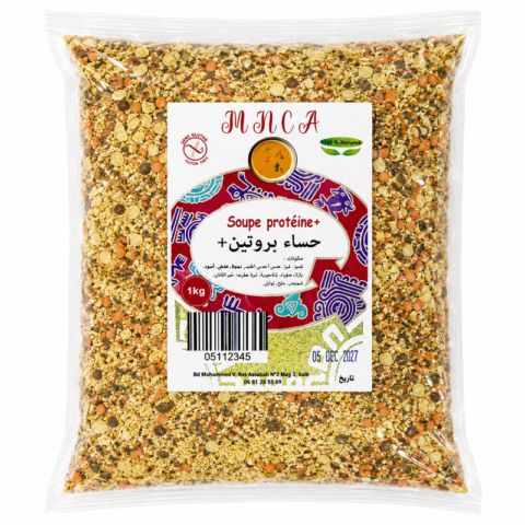 mnca soupe protéine + 1kg
