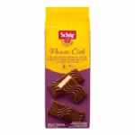 Schär Pausa Ciok 350g, gâteaux sans gluten fourrés à la crème de lait et enrobés de chocolat.