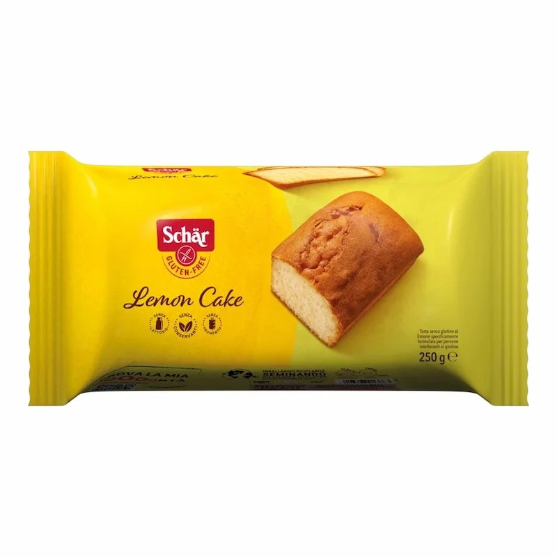 1001082565.jpg Schär Lemon Cake 250g, cake au citron sans gluten moelleux pour goûter et dessert.