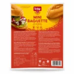 Schär Mini Baguette 150g, 2 mini baguettes sans gluten au levain, pratiques pour sandwichs et repas rapides.