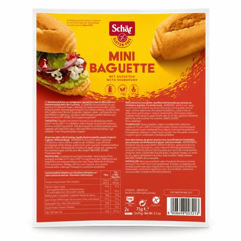ChatGPT Image May 13, 2026 at 05_05_59 PM-2 Schär Mini Baguette 150g, 2 mini baguettes sans gluten au levain, pratiques pour sandwichs et repas rapides.