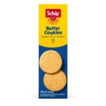 Schär Butter Cookies 100g, biscuits au beurre sans gluten style danois en 3 portions individuelles.