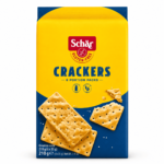 Schär Crackers 210g, crackers sans gluten croustillants en 6 sachets individuels, source de fibres et sans lactose.