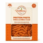 Pastaleena Protein Pasta Lentilles Corail 300g, pâtes sans gluten riches en protéines à base de farine de lentilles corail.