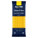 Sam Mills Pasta D’Oro Spaghetti Sans Gluten 500g, pâtes longues 100% maïs.