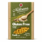 La Molisana Fusilli N°28 Gluten Free 340g, pâtes spirales sans gluten au riz complet, maïs et quinoa.