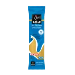 Gallo Spaghetti Sans Gluten 450g, pâtes longues sans gluten en sachet bleu.