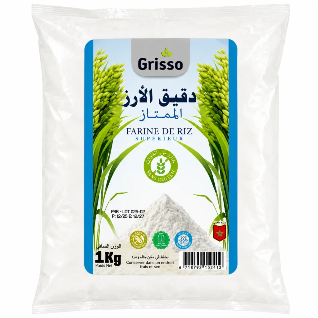 Grisso Farine de Riz 1kg
