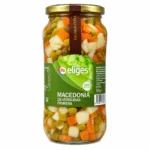 Bocal de macédoine de légumes IFA Eliges sans gluten 540g sur fond blanc