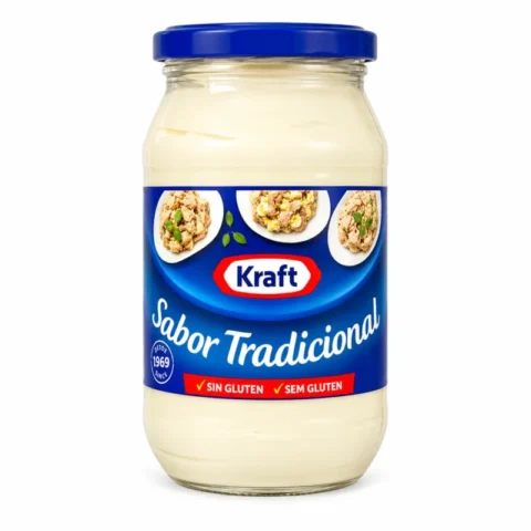 Kraft sabor tradicional mayonnaise sans gluten 490g
