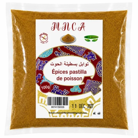 MNCA Épices Pastilla de Poisson 100g
