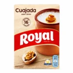 Boîte Royal Cuajada saveur lactée sans gluten 4x12g sur fond blanc