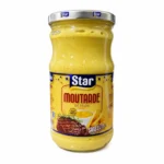 Pot de moutarde Star sans gluten 730g sur fond blanc