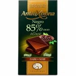 Tablette de chocolat noir Antiu Xixona Intenso 85% cacao 100g sans gluten et vegan