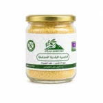 as Agricole levure beldia sans gluten 130g en pot en verre avec couvercle doré