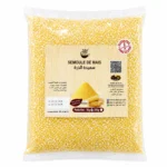 Sachet Biobenzaf Semoule de Maïs Sans Gluten 1kg sur fond blanc