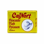 Cube de bouillon CalNort saveur poisson sans gluten 10g sur fond blanc