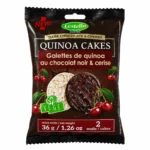 Galettes de pois chiches Lestello chocolat noir et framboise sans gluten 36 g