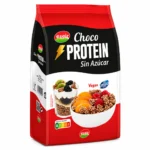 Paquet de céréales Choco Protein Esgir sans gluten 250g sur fond blanc