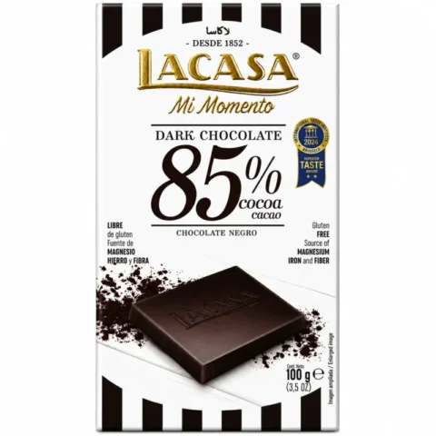 Tablette Lacasa Mi Momento chocolat noir 85% cacao 100g sans gluten