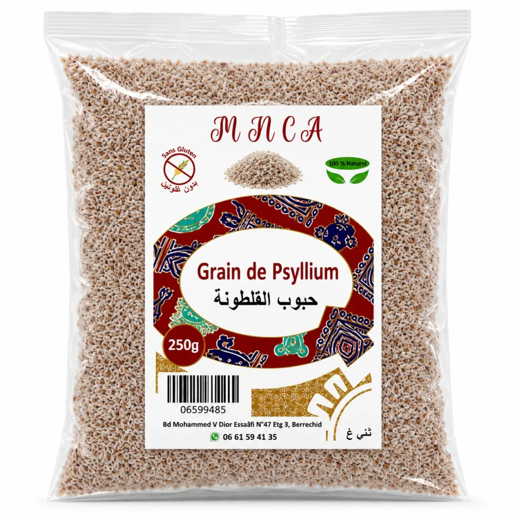 mnca grain de psyllium 250g