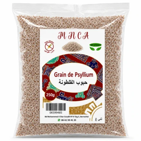 mnca grain de psyllium 250g