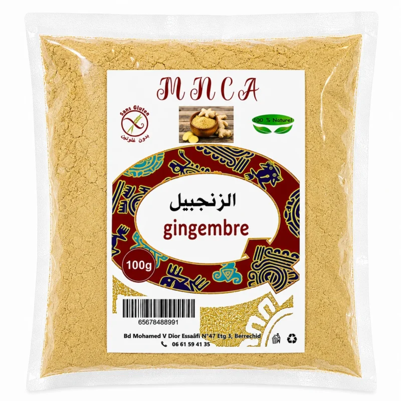 mnca gingembre 100g mnca gingembre 100g